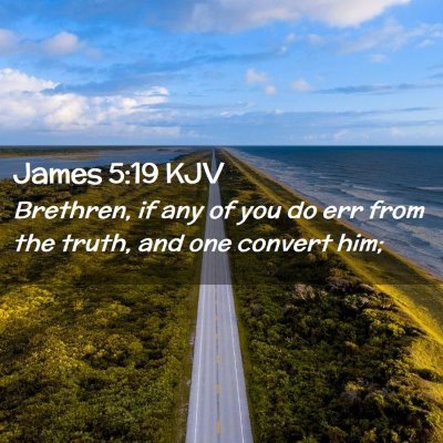 James 5:19 KJV Free Bible Images