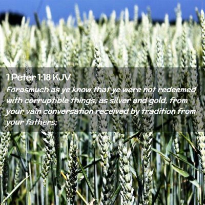 1 Peter 1:18 KJV Free Bible Images