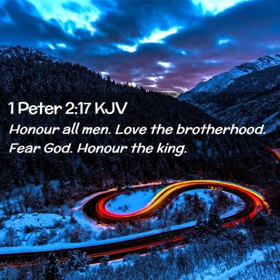 1 Peter 2:17 KJV Free Bible Images