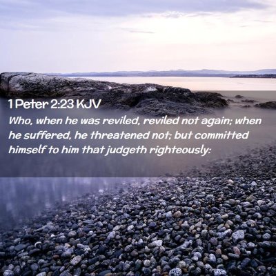 1 Peter 2:23 KJV Free Bible Images