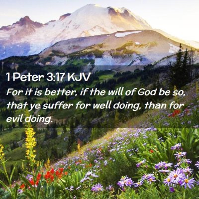 1 Peter 3:17 KJV Free Bible Images