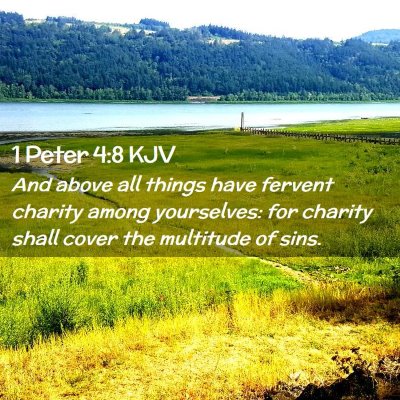 1 Peter 4:8 KJV Free Bible Images