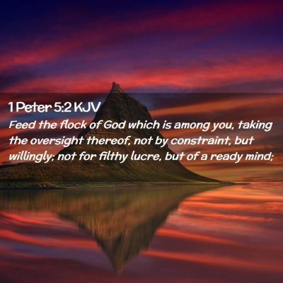 1 Peter 5:2 KJV Free Bible Images