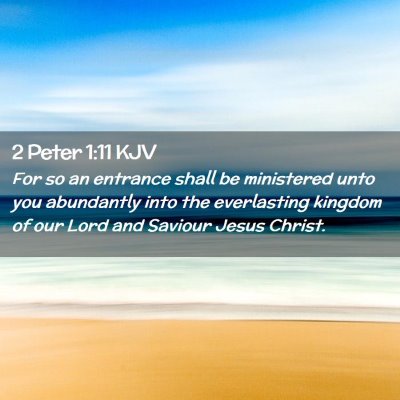 2 Peter 1:11 KJV Free Bible Images