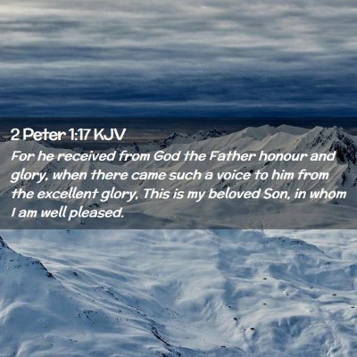 2 Peter 1:17 KJV Free Bible Images