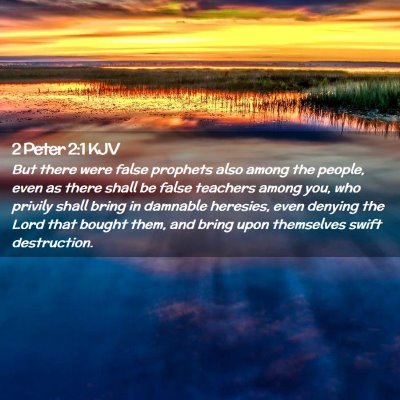 2 Peter 2:1 KJV Free Bible Images