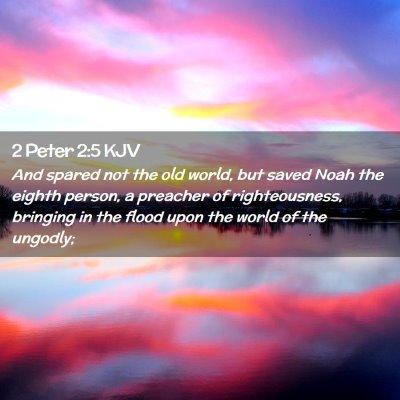 2 Peter 2:5 KJV Free Bible Images