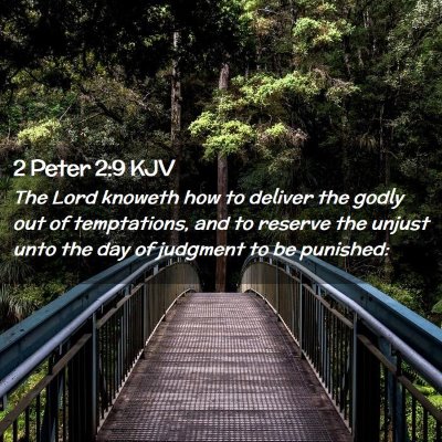 2 Peter 2:9 KJV Free Bible Images