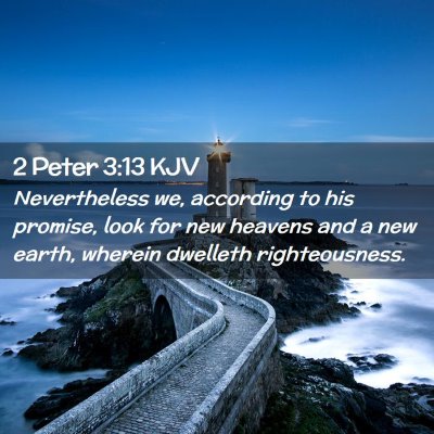 2 Peter 3:13 KJV Free Bible Images