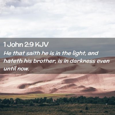 1 John 2:9 KJV Free Bible Images