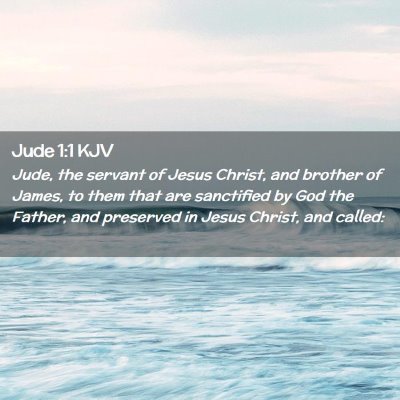 Jude 1:1 KJV Free Bible Images