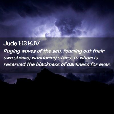 Jude 1:13 KJV Free Bible Images