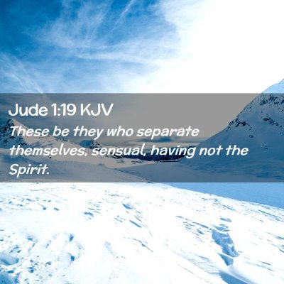 Jude 1:19 KJV Free Bible Images