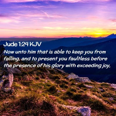 Jude 1:24 KJV Free Bible Images