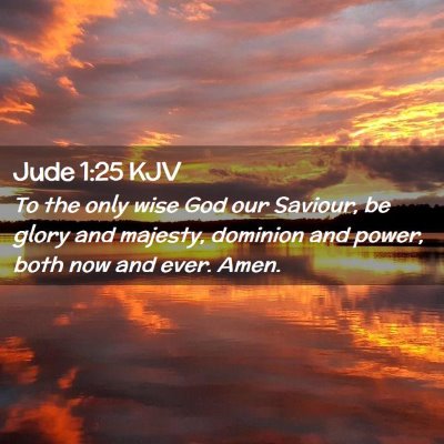 Jude 1:25 KJV Free Bible Images