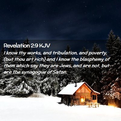 Revelation 2:9 KJV Free Bible Images