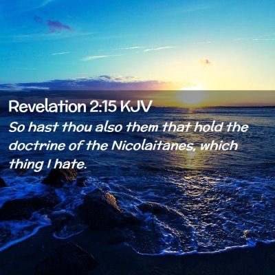 Revelation 2:15 KJV Free Bible Images