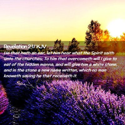 Revelation 2:17 KJV Free Bible Images