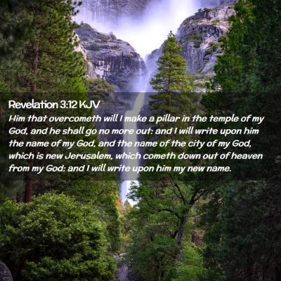 Revelation 3:12 KJV Free Bible Images