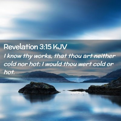 Revelation 3:15 KJV Free Bible Images