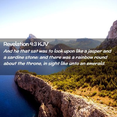 Revelation 4:3 KJV Free Bible Images