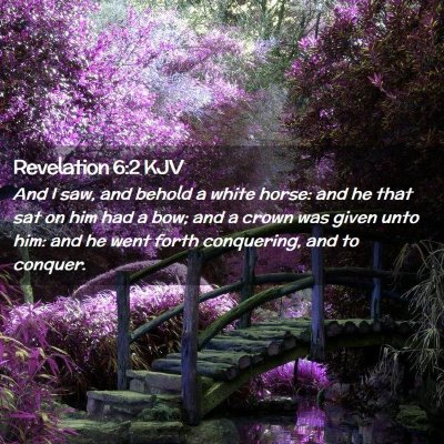 Revelation 6:2 KJV Free Bible Images