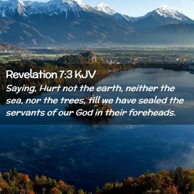 Revelation 7:3 KJV Free Bible Images