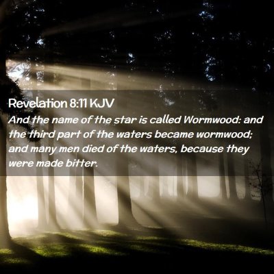 Revelation 8:11 KJV Free Bible Images