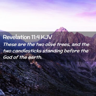 Revelation 11:4 KJV Free Bible Images