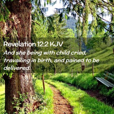 Revelation 12:2 KJV Free Bible Images