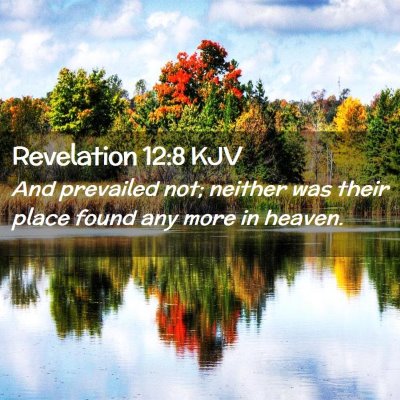 Revelation 12:8 KJV Free Bible Images