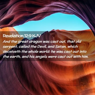 Revelation 12:9 KJV Free Bible Images