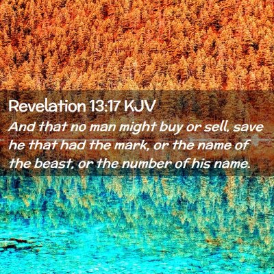 Revelation 13:17 KJV Free Bible Images