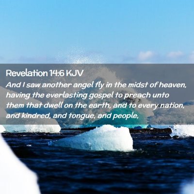 Revelation 14:6 KJV Free Bible Images