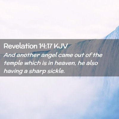 Revelation 14:17 KJV Free Bible Images