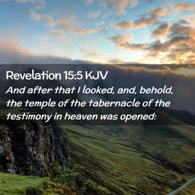 Revelation 15:5 KJV Free Bible Images