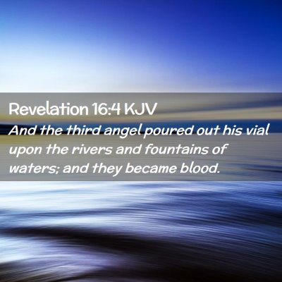 Revelation 16:4 KJV Free Bible Images