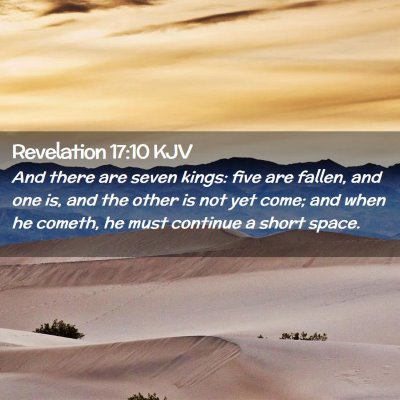 Revelation 17:10 KJV Free Bible Images