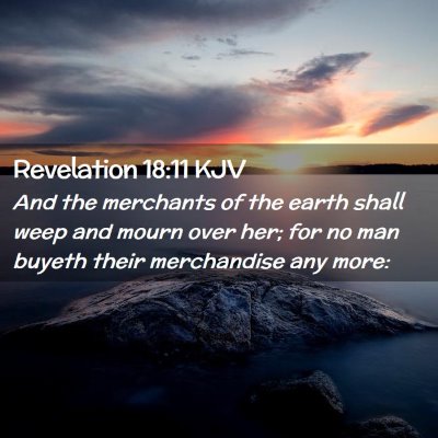 Revelation 18:11 KJV Free Bible Images