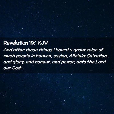 Revelation 19:1 KJV Free Bible Images