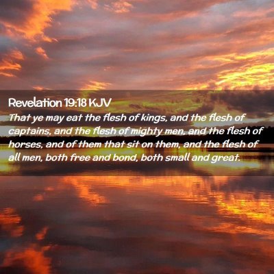 Revelation 19:18 KJV Free Bible Images