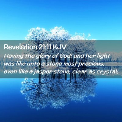 Revelation 21:11 KJV Free Bible Images