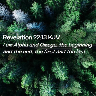 Revelation 22:13 KJV Free Bible Images